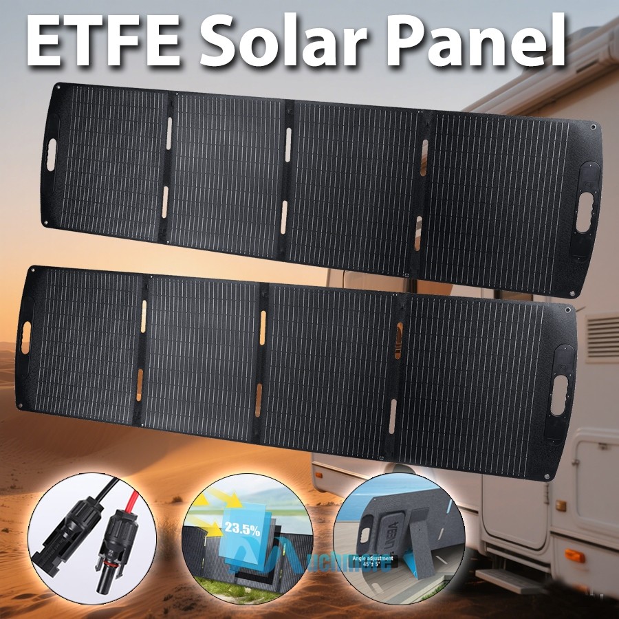 Portable Foldable Solar Panel Kit 100W 200W 400W for Power Stations Camping RV