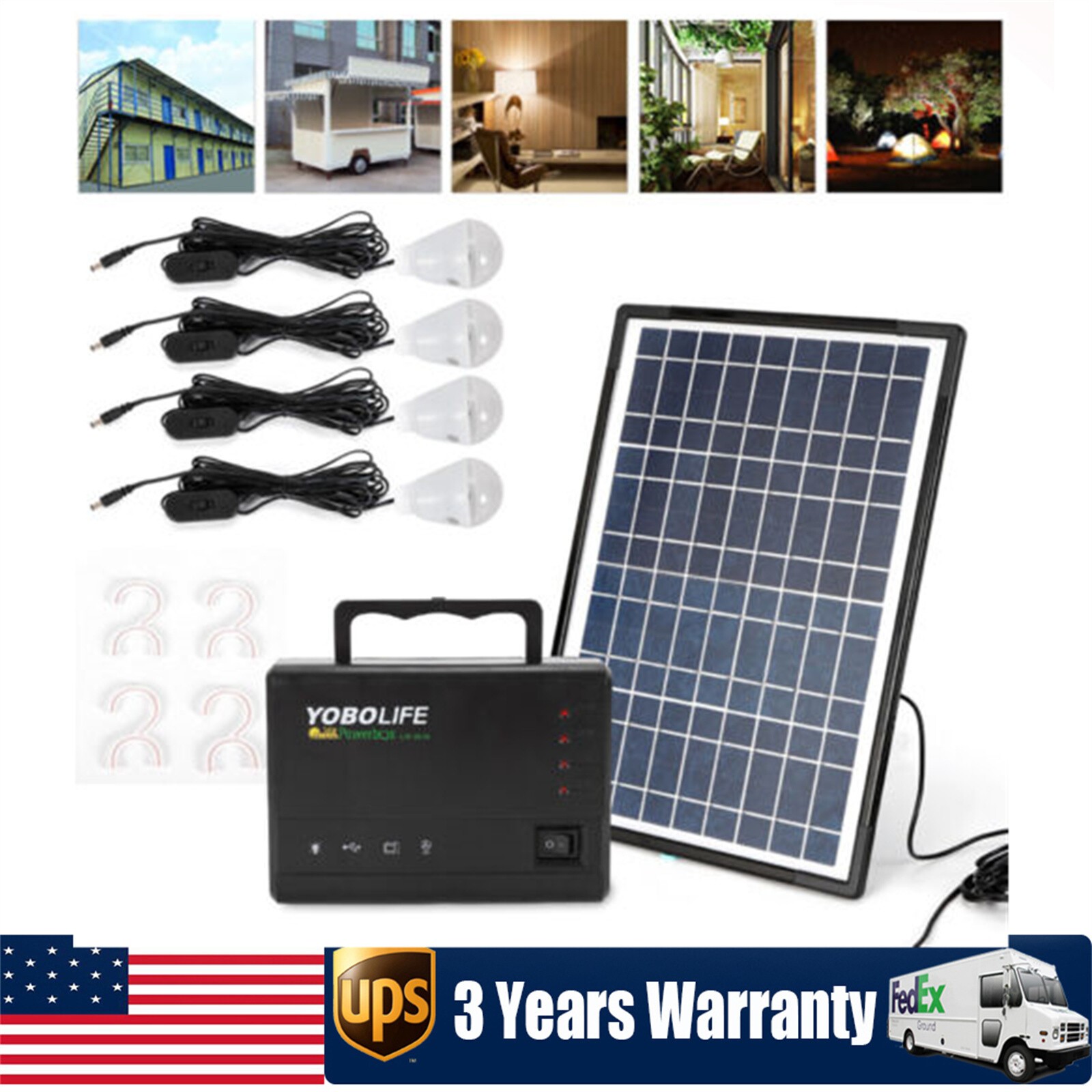 Portable Solar Generator Portable Power Station for Home Use RV Outdoor Camping