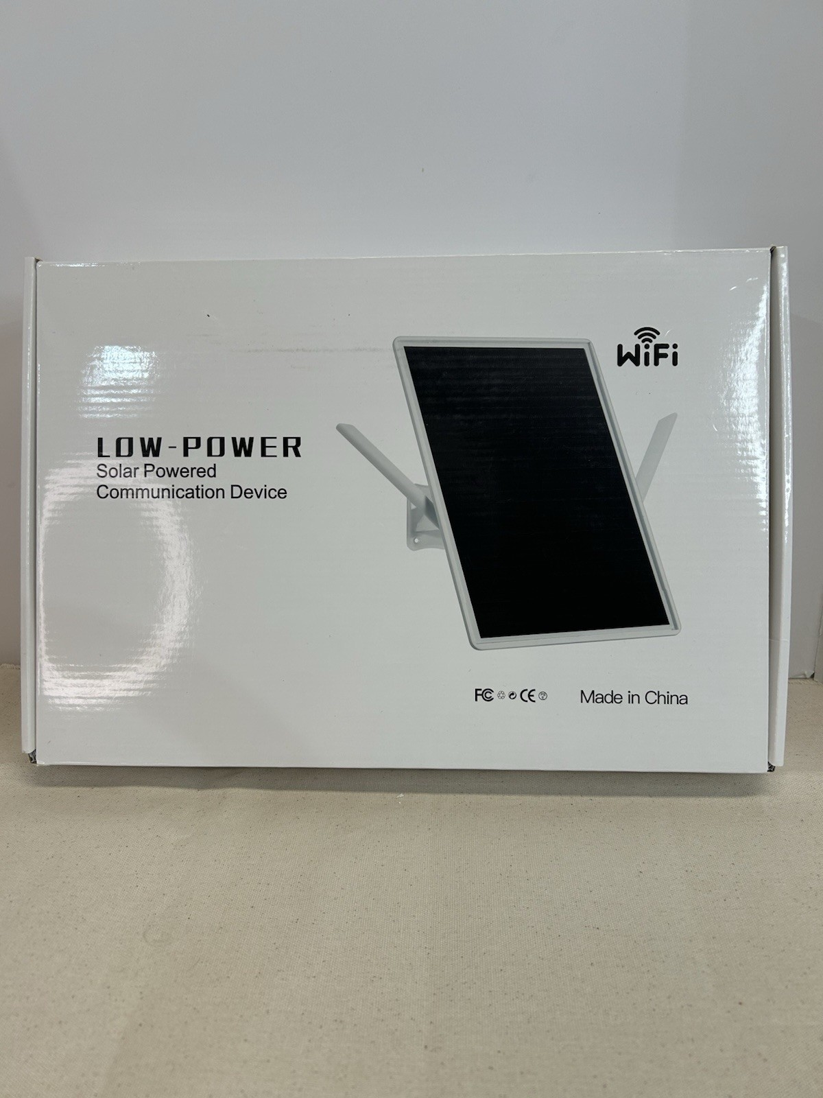 Low-Power Solar Powered Communication Device New Open Box