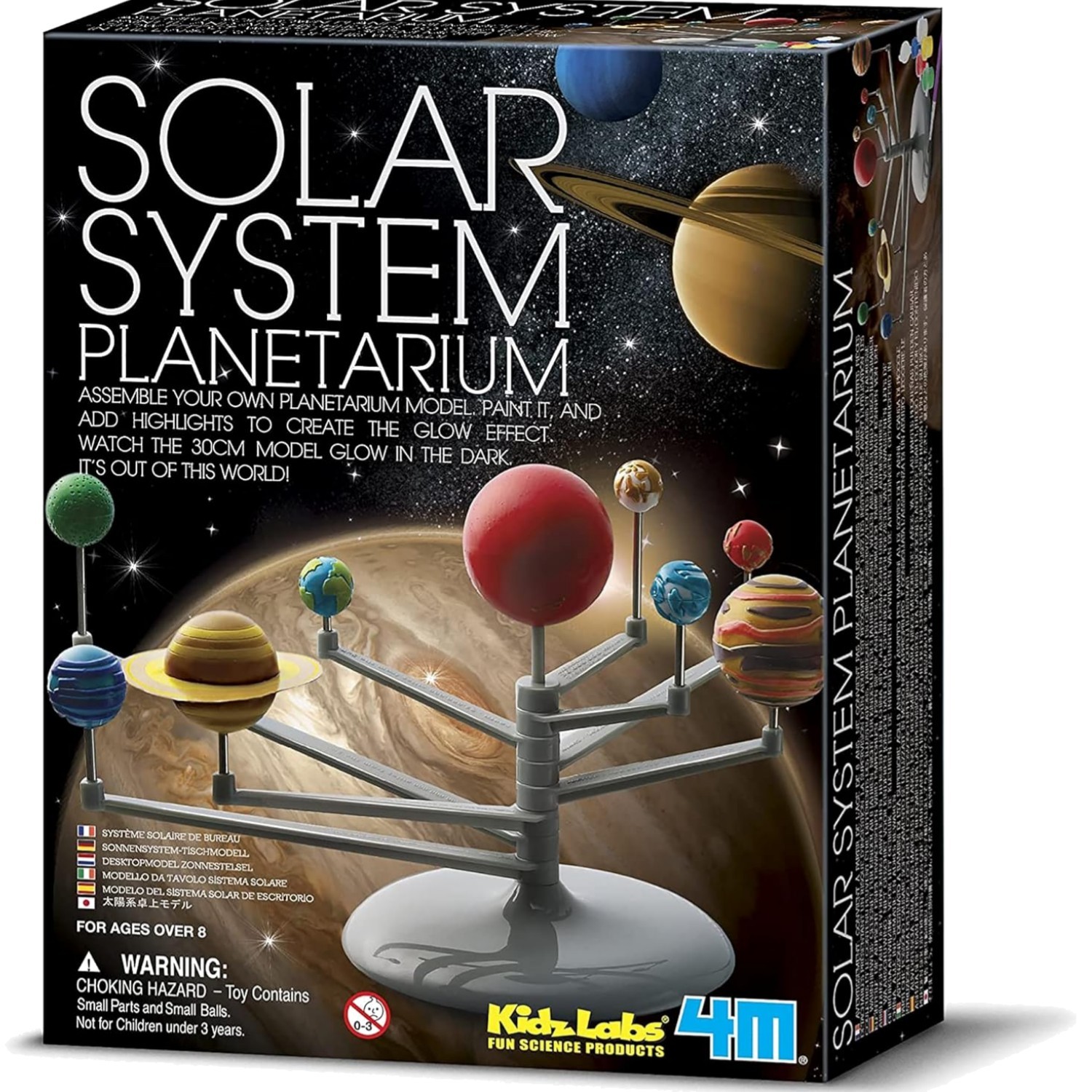 Solar System Planetarium – DIY Glow In The Dark Astronomy Planet Model Stem T…