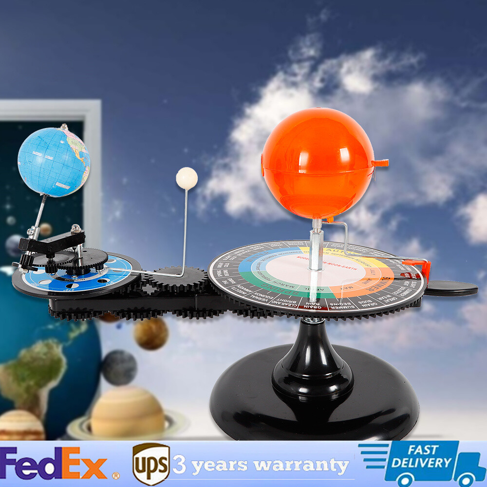 Solar System Earth Moon Sun Orbital Planetarium Model Kids’ Education Gift