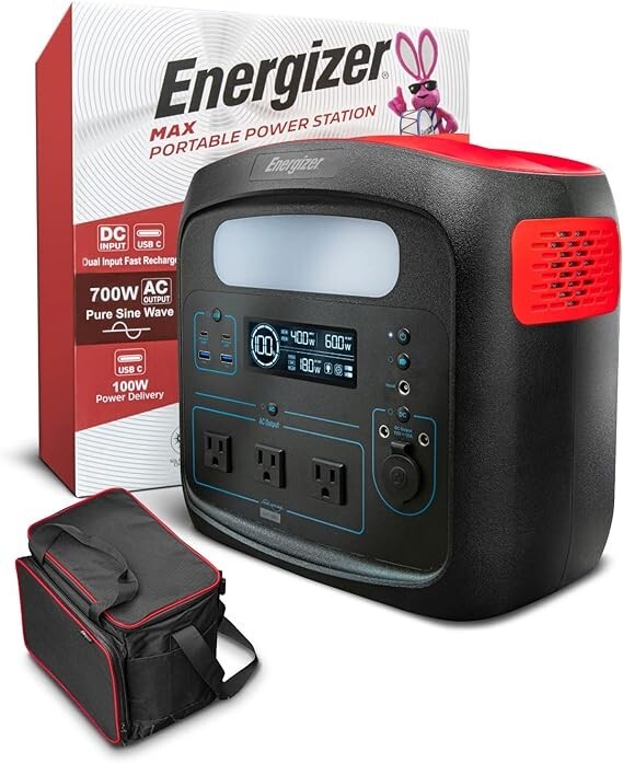 Energizer PPS960W2 960W MAX Portable Power Station Solar Generator New