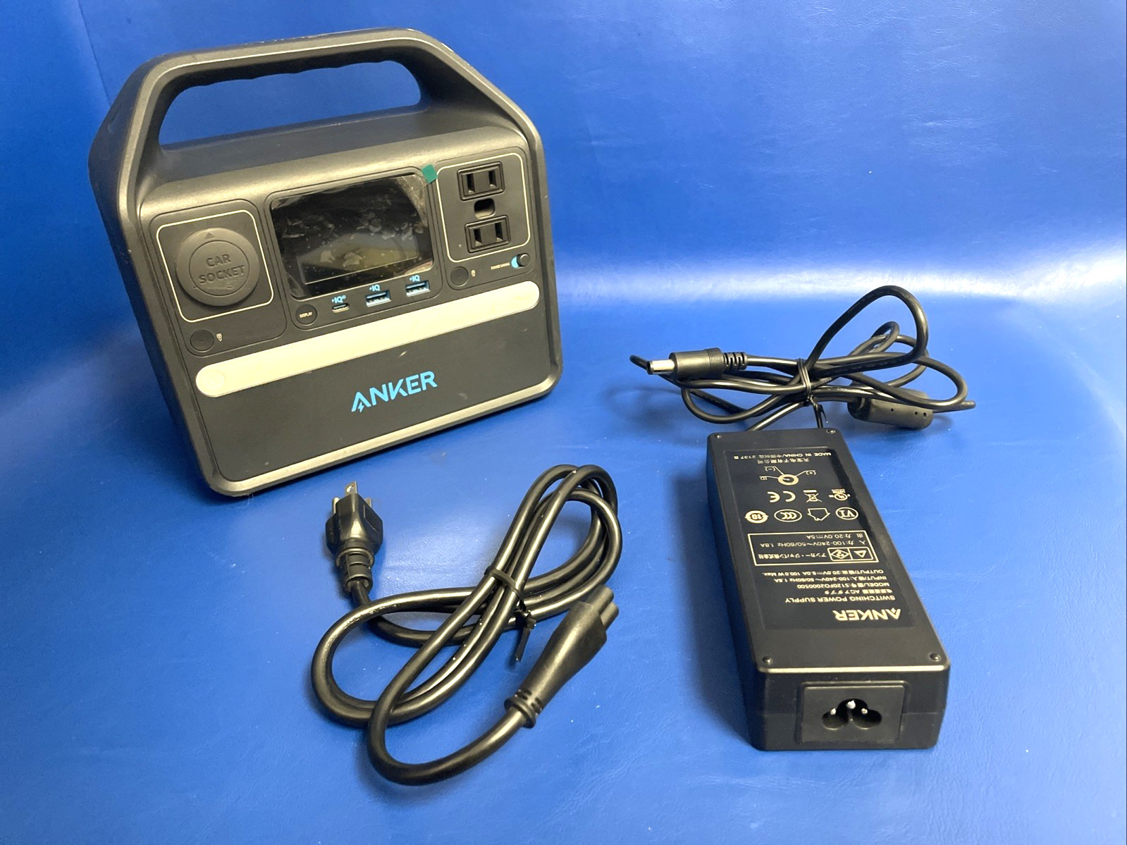 USED Anker 521 Portable Power Station  Solar Generator Power Sup⁣ply.