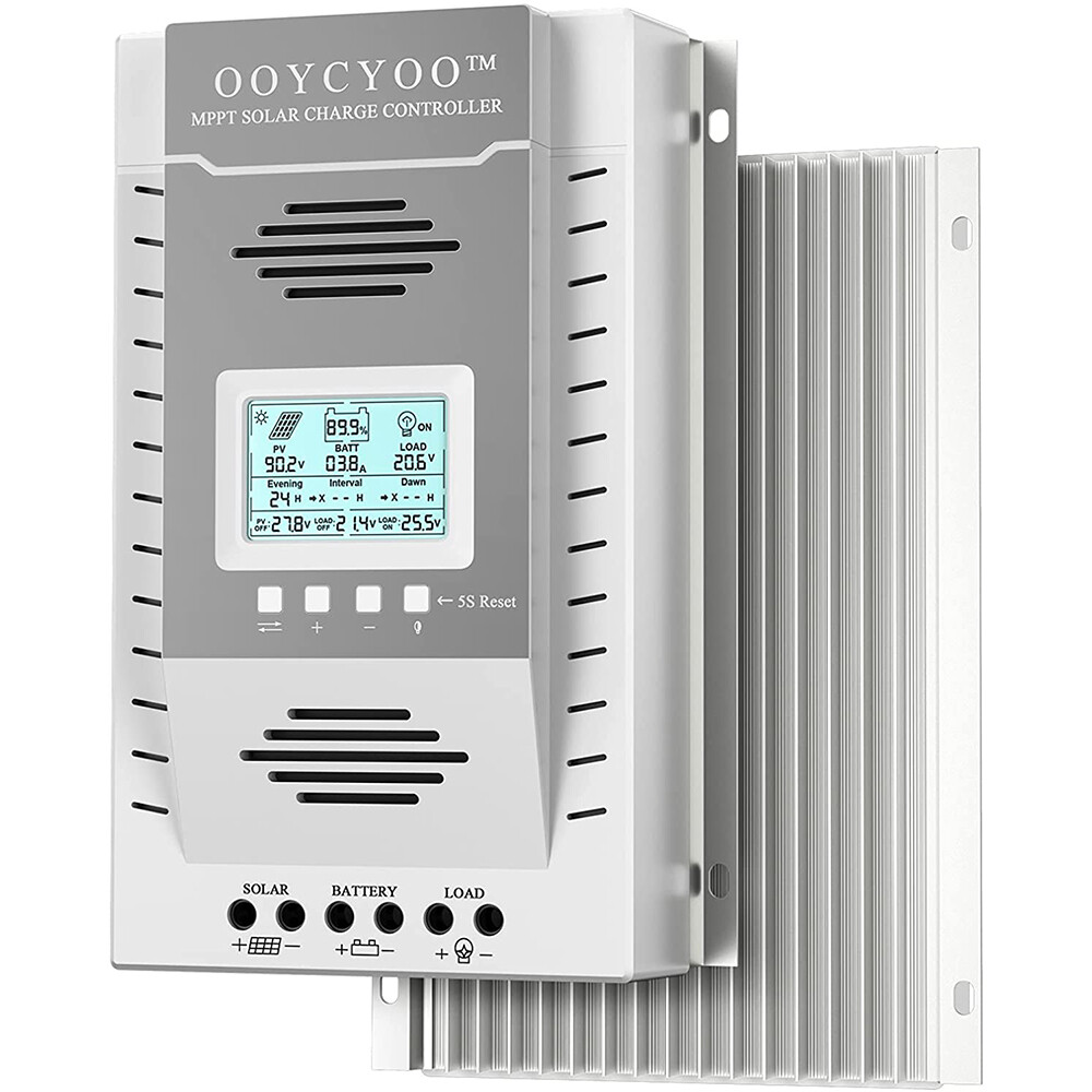 100A MPPT Solar Charge Controller Battery Regulator Charger 12V/24V PV 100V M1