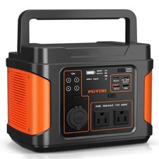 400W Portable Power Station, 296Wh Outdoor Solar Generator Backup Ternary Bat…