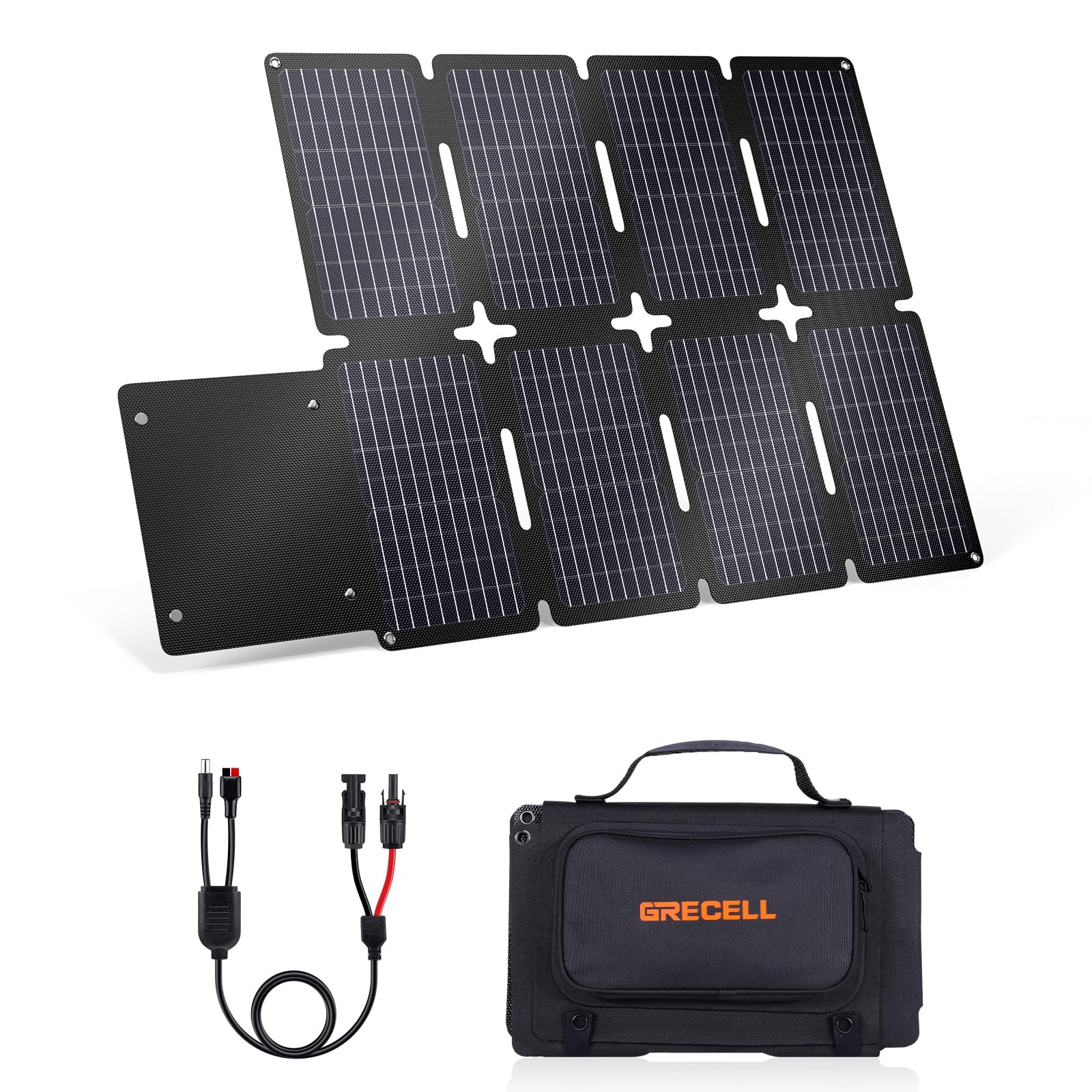 Foldable Solar Power Bank Portable Waterproof for Emergency Charging