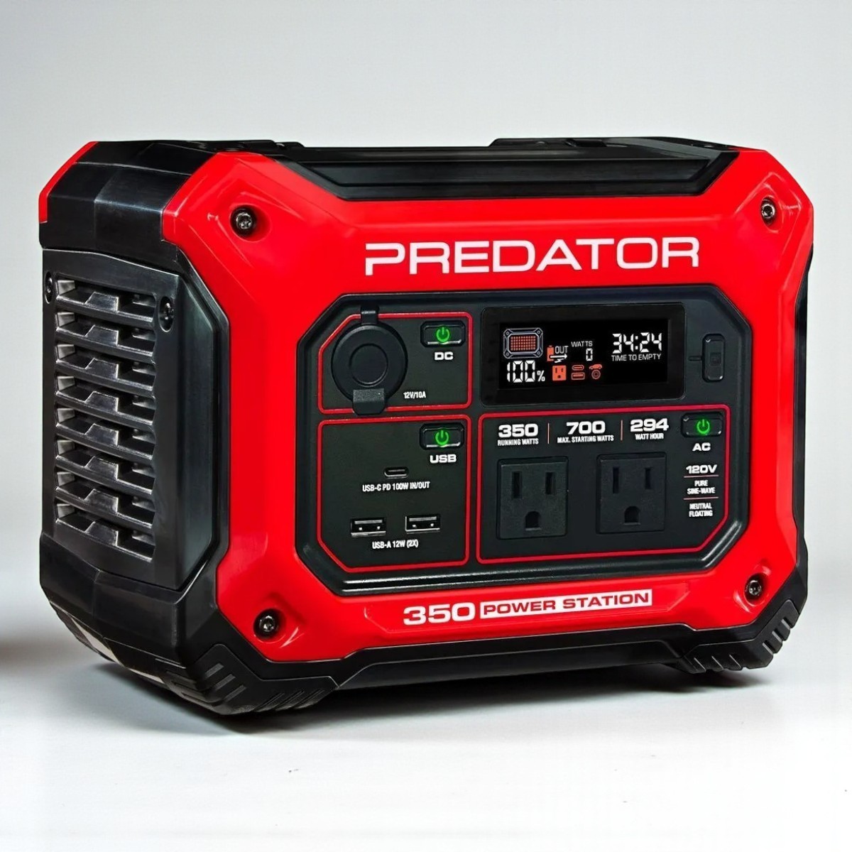 Predator 700W Portable Power Station 294Wh Solar Generator Power Supply Charger