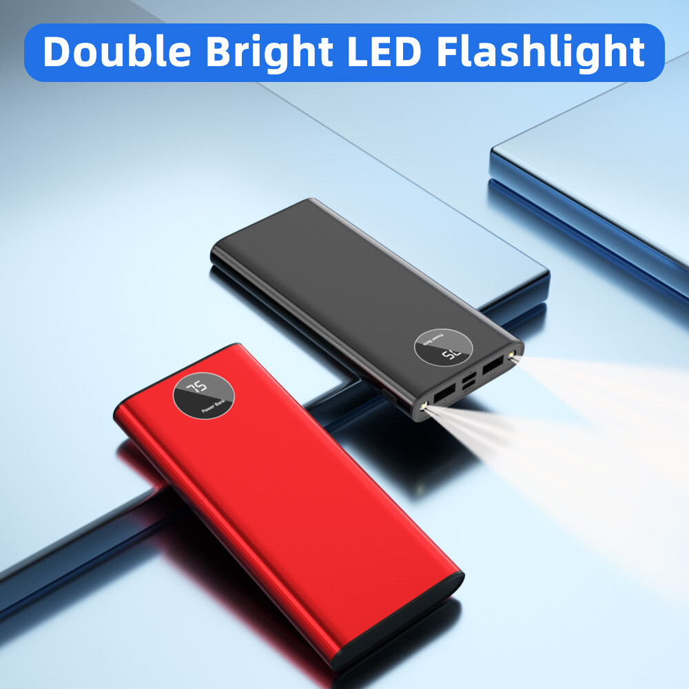 Super 9000000mAh USB Portable Charger Power Bank LED 2 USB For Cell Phone 2025