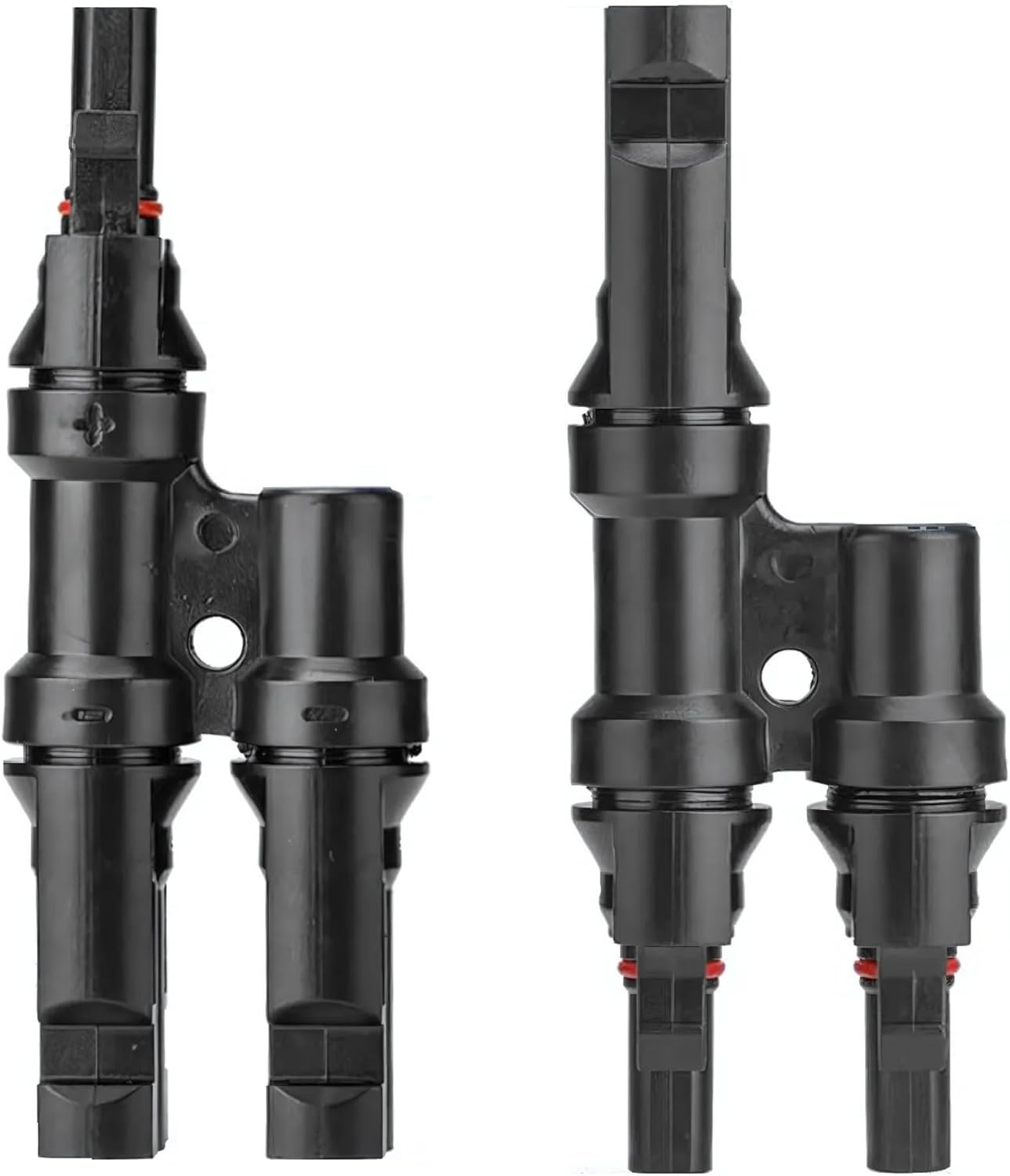 Solar Connectors T Branch 1 to 2 for Solar Panels, Solar String Splitter/Joiner