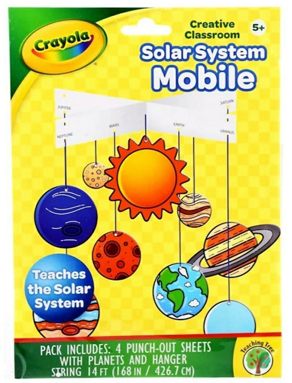 Crayola Solar System Model
