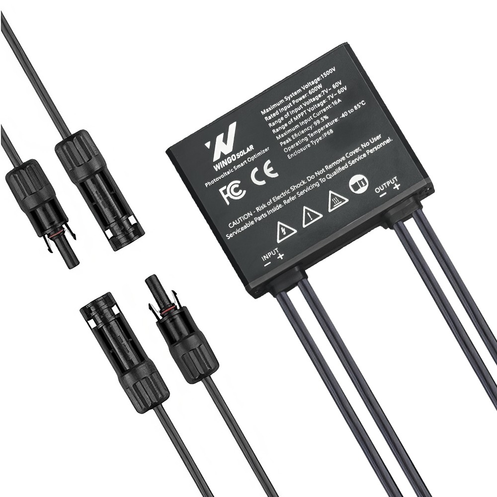 600W MPPT Solar Panel PV Power Optimizer Voltage-Limiting Anti-Hotspot Regulator