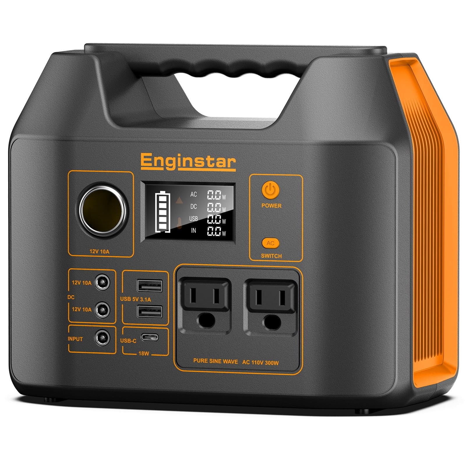 Portable Solar Generator with Panel for Camping Emergencies