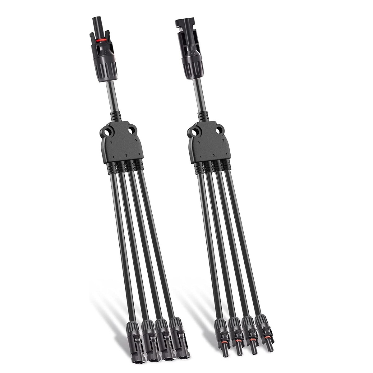 Y Branch Connector Extension Kit Solar Panel Cable Connection Adapter Waterproof