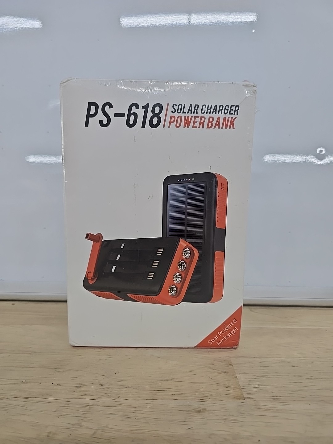 Solar Power Bank 63200mAh Waterproof Hand Crank Dual USB Portable Charger | NEW!