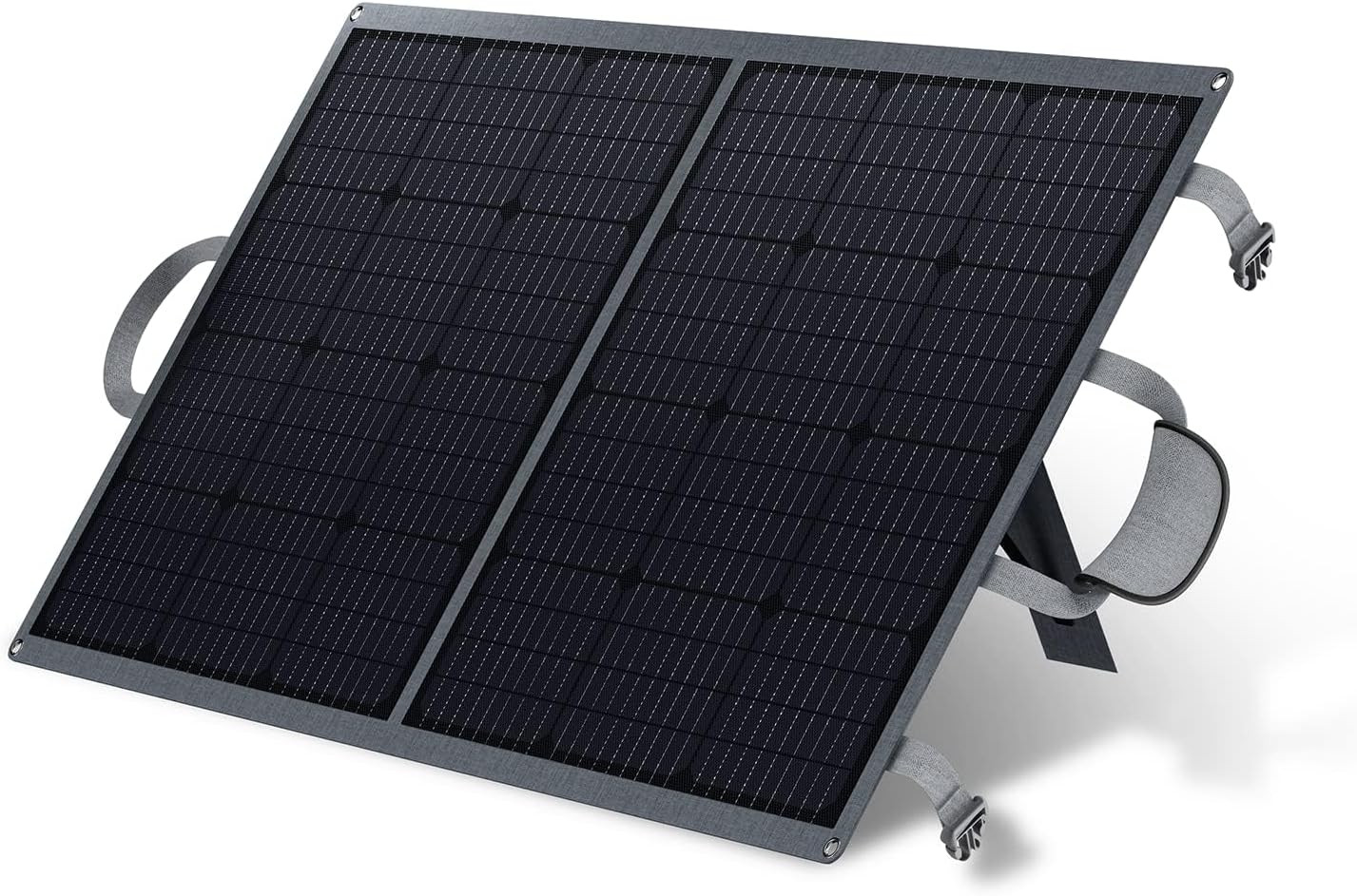 100W Portable Solar Panel, Waterproof Foldable Monocrystalline Silicon Power Sta