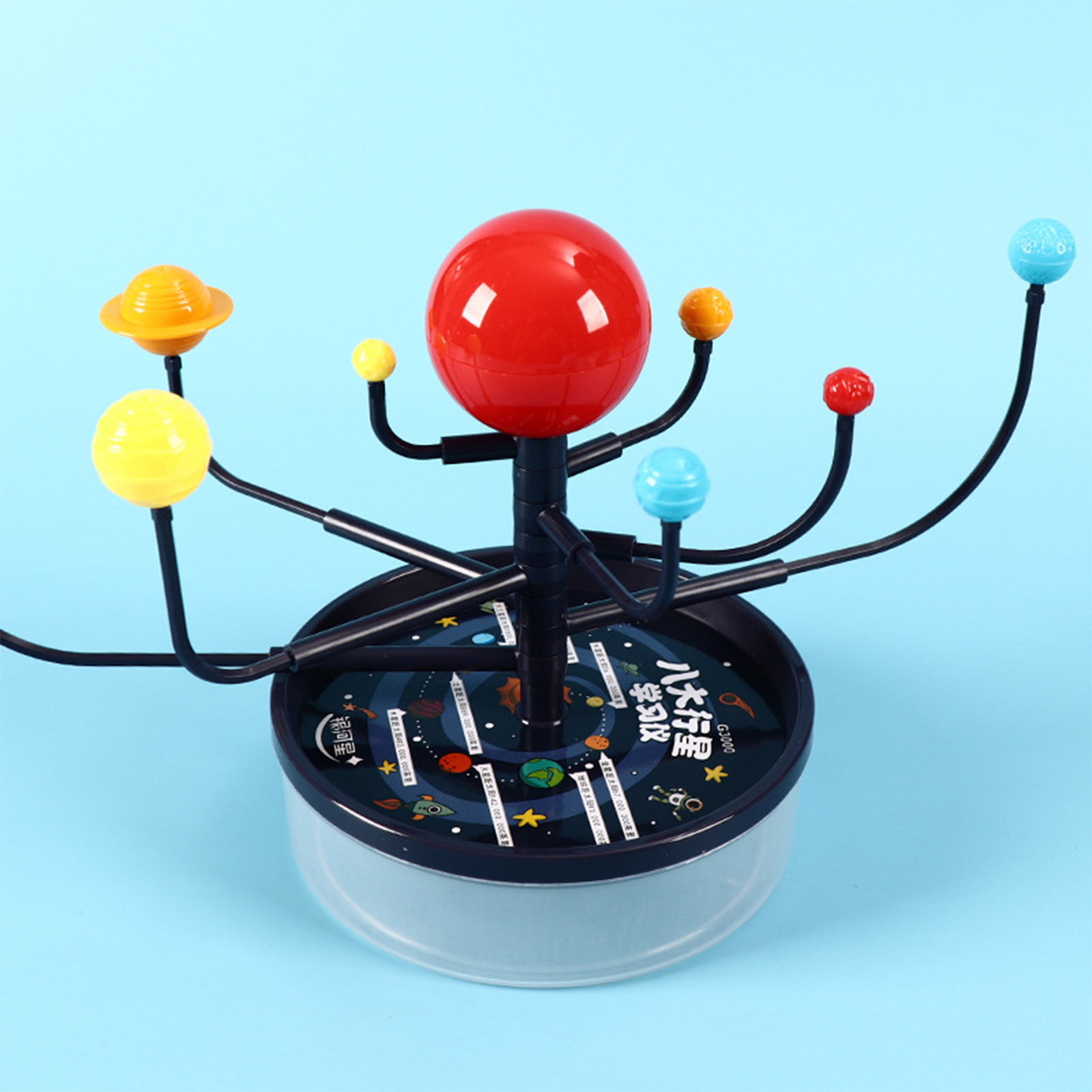 Solar System Nine Planets Model Science Kit DIY Assembly Interaction Planetarium