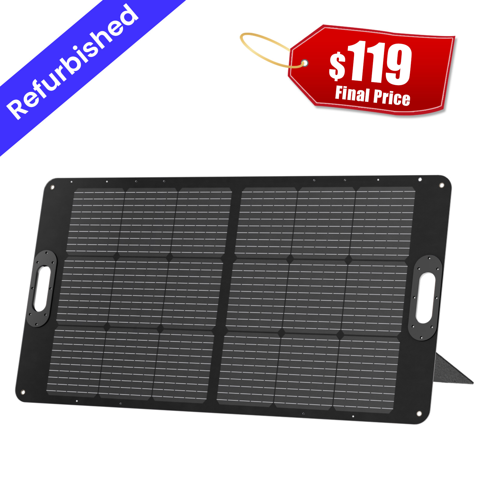 OUPES 100w Solar Panel Solar Generator Portable Foldable Power Station Camping