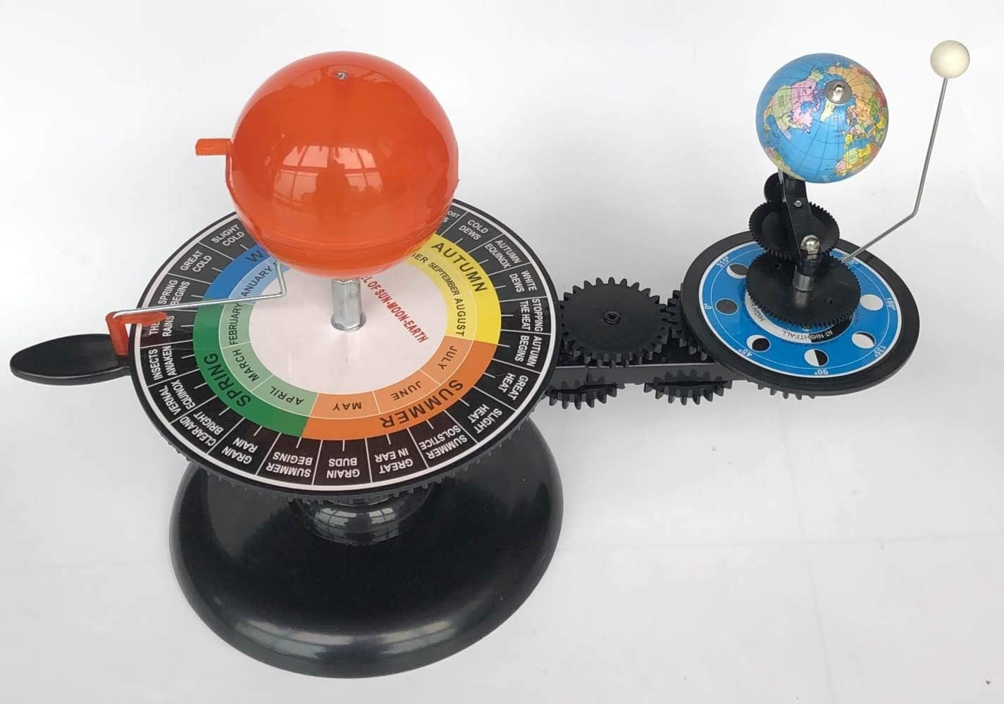 English Solar System Sun Earth Moon Orbital Planetarium Model Educational Planet