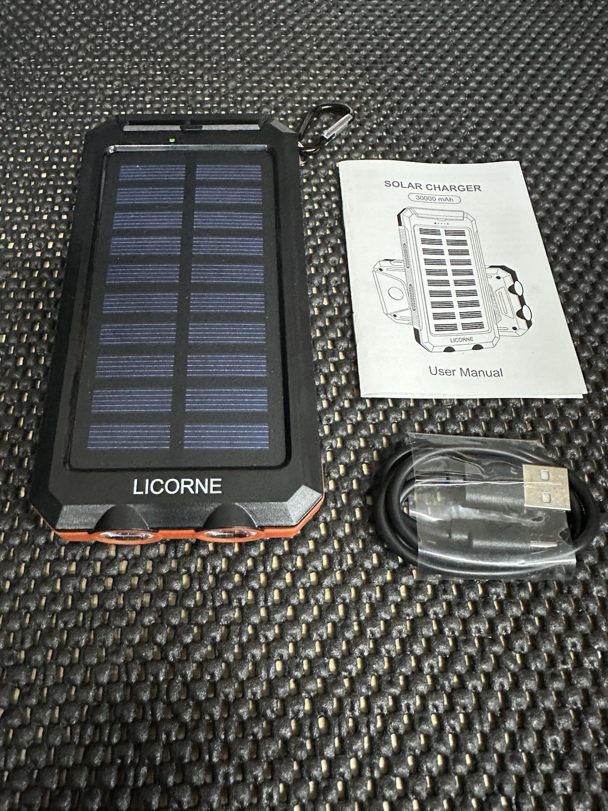 Solar Charger – 30000mAh Solar Power Bank Wireless Portable Charger Quick Charge