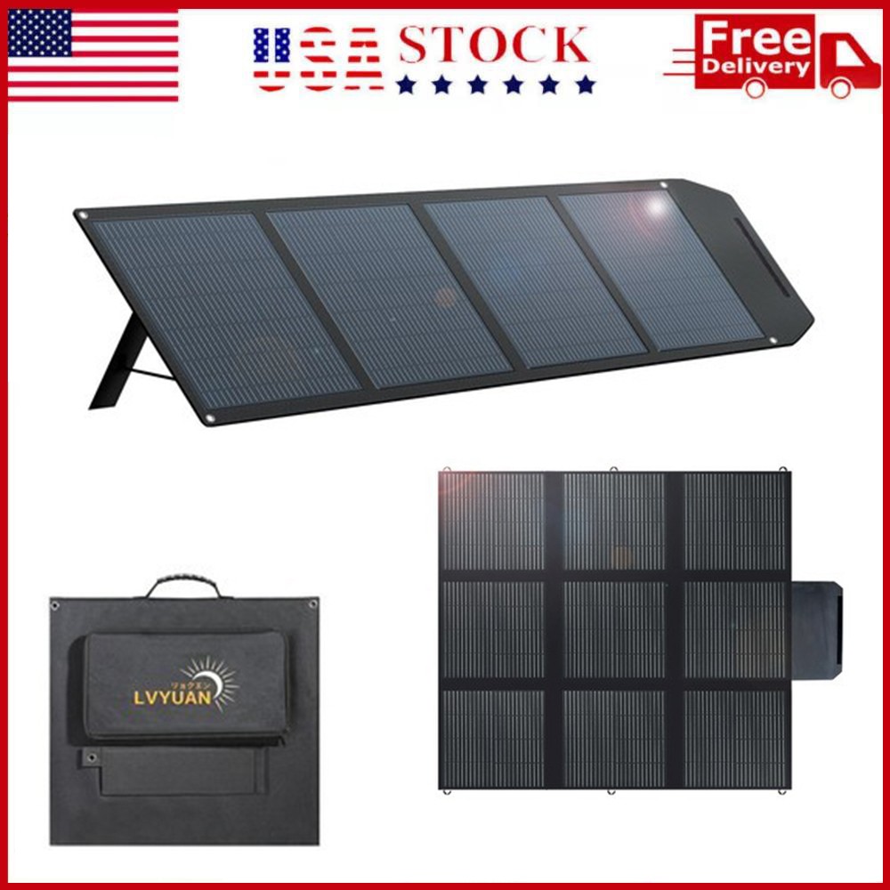 120W 200W 300W 400W Foldable Portable Solar Panel for Power Station Outdoor Camp