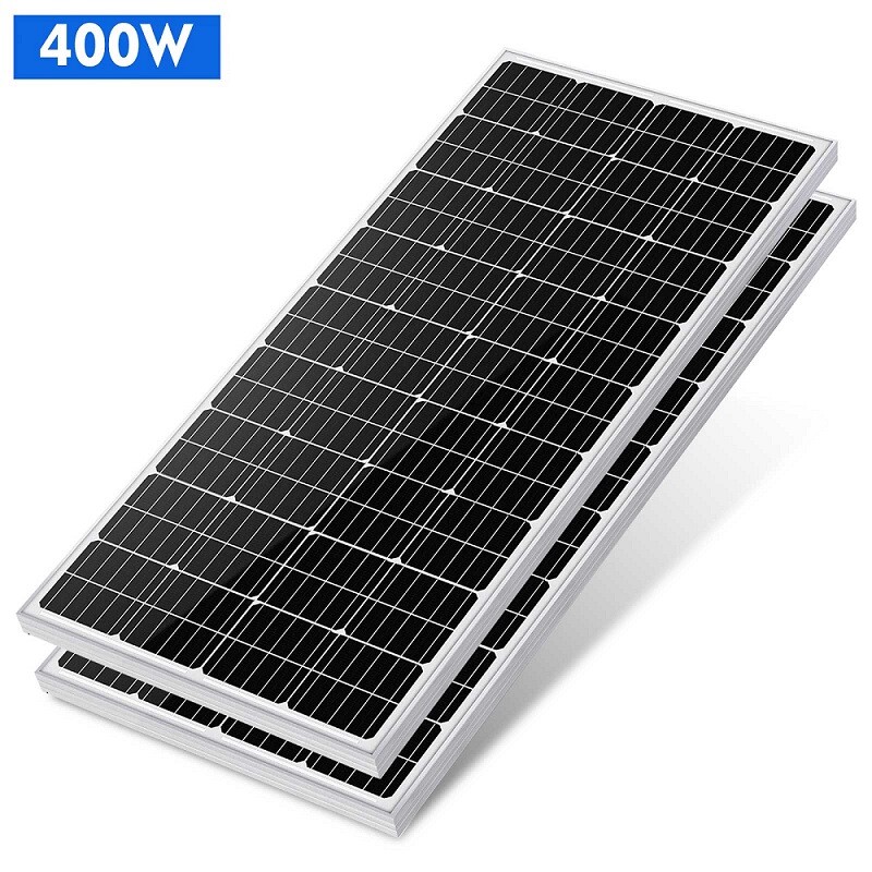 400W Mono Solar Solaranlage Inselanlage Garten Camping PV Solarmodul Off Grid