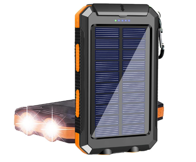 2024 Super Powerful USB Portable Charger Solar Power Bank For Cell Phone