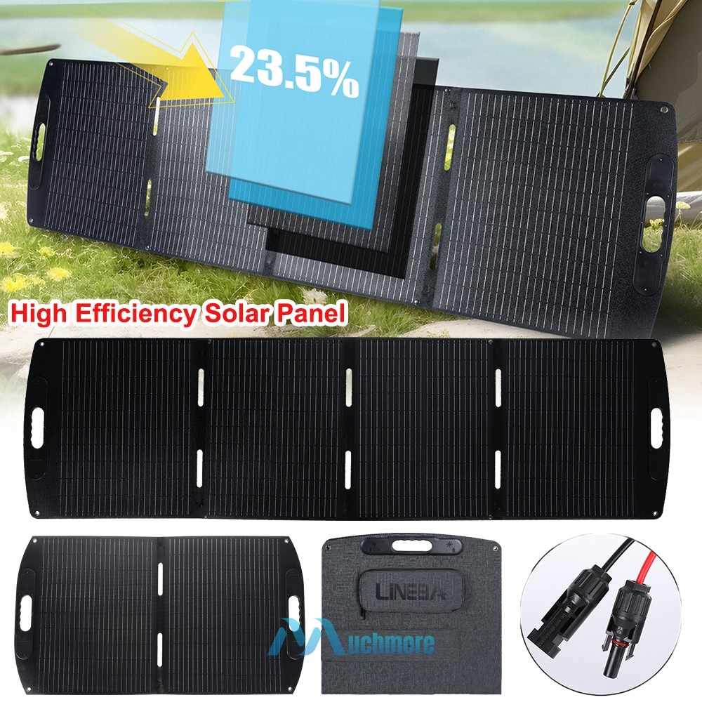 100W 200W Watt 12V Solar Panel Mono 23.4% HighEfficiency PV for Sunshed RV Home