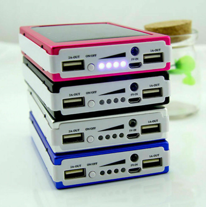Dual USB Portable Power Bank External Battery Backup Charger UltraThin For Phone