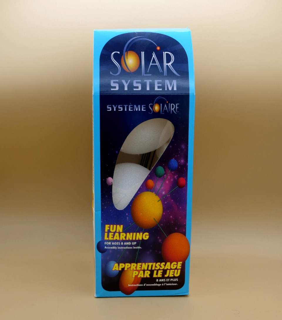 FloraCraft Solar System 17 Piece Model Set Kit Astronomy Science Teaching Aid