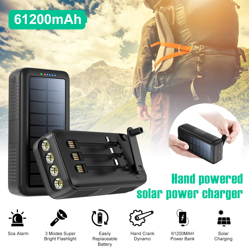 61200mAh Portatil Cargador LED USB Universal Para Celulares Bateria De Celular