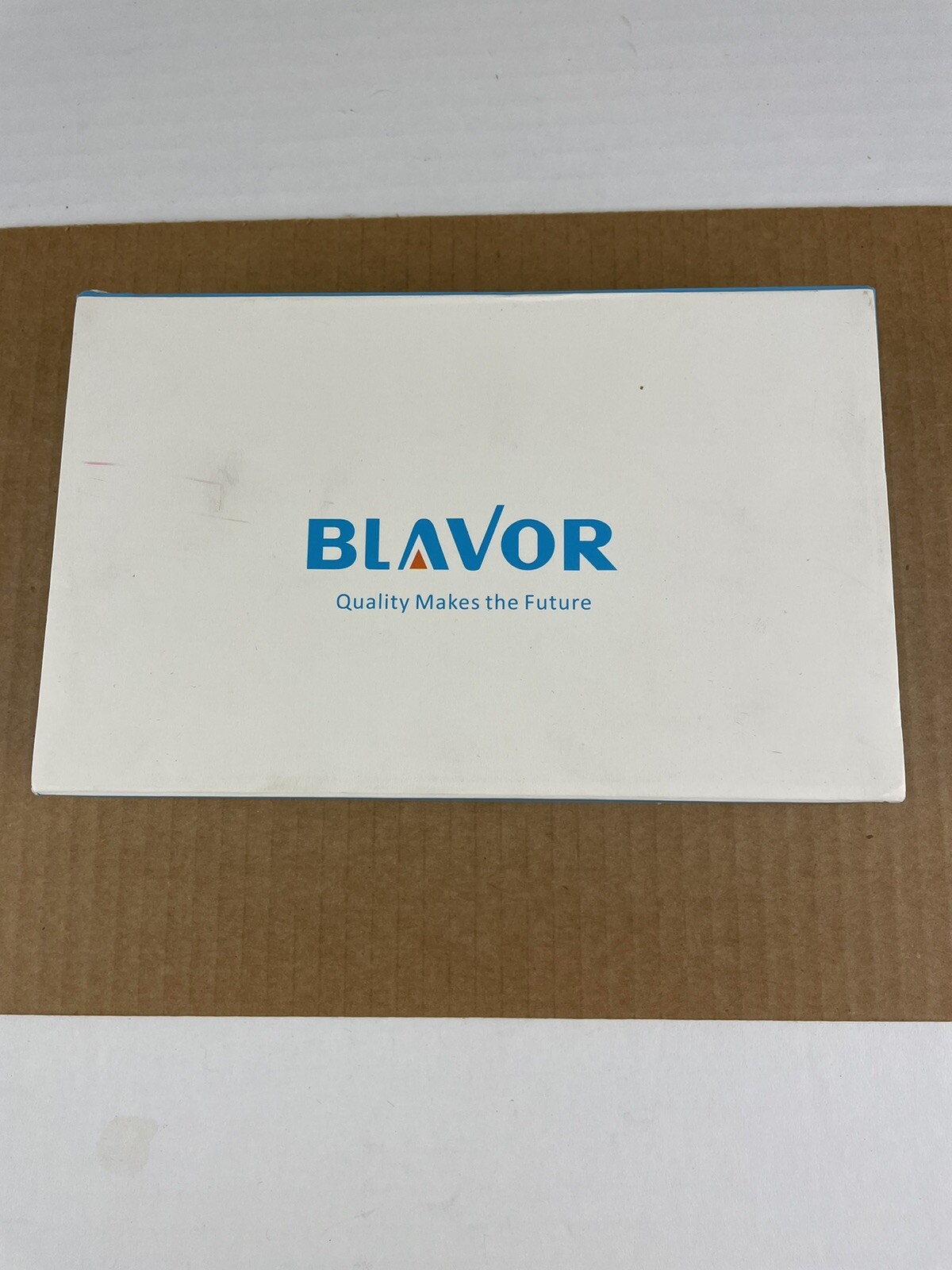 BLAVOR Solar Power Bank Qi Portable Charger 10000mah External Battery Open Box