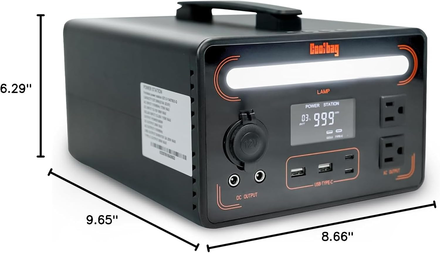 300W Portable 268.8Wh Power Station Explorer  LiFePO4 Battery Solar Generator