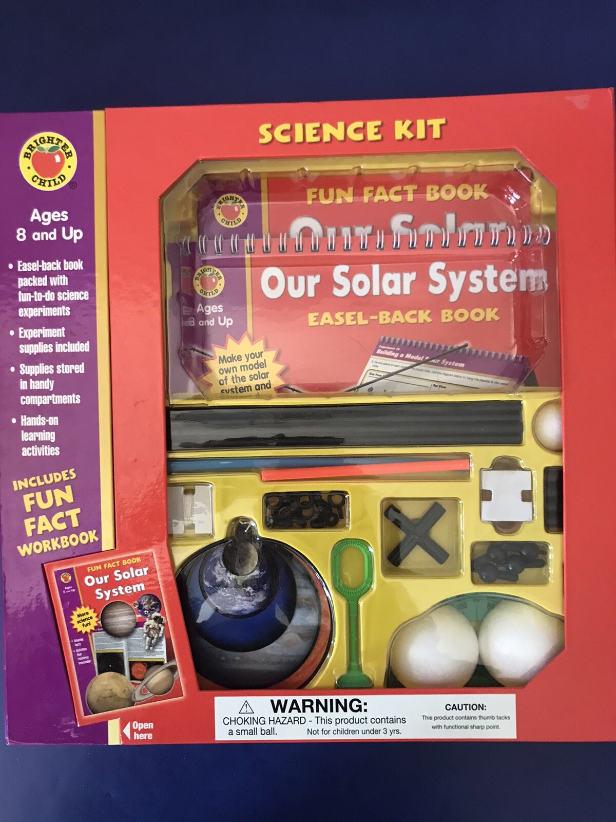 Brighter Child Science Kit Our Solar System Model Experiment “ New Sealed”