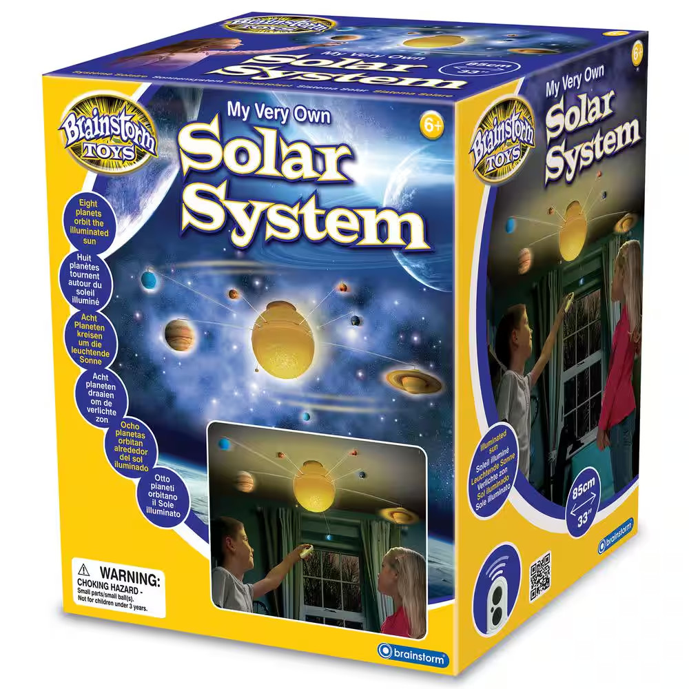 Brainstorm Toys My Very Own Solar System – STEM Toy – 33 In. Solar System