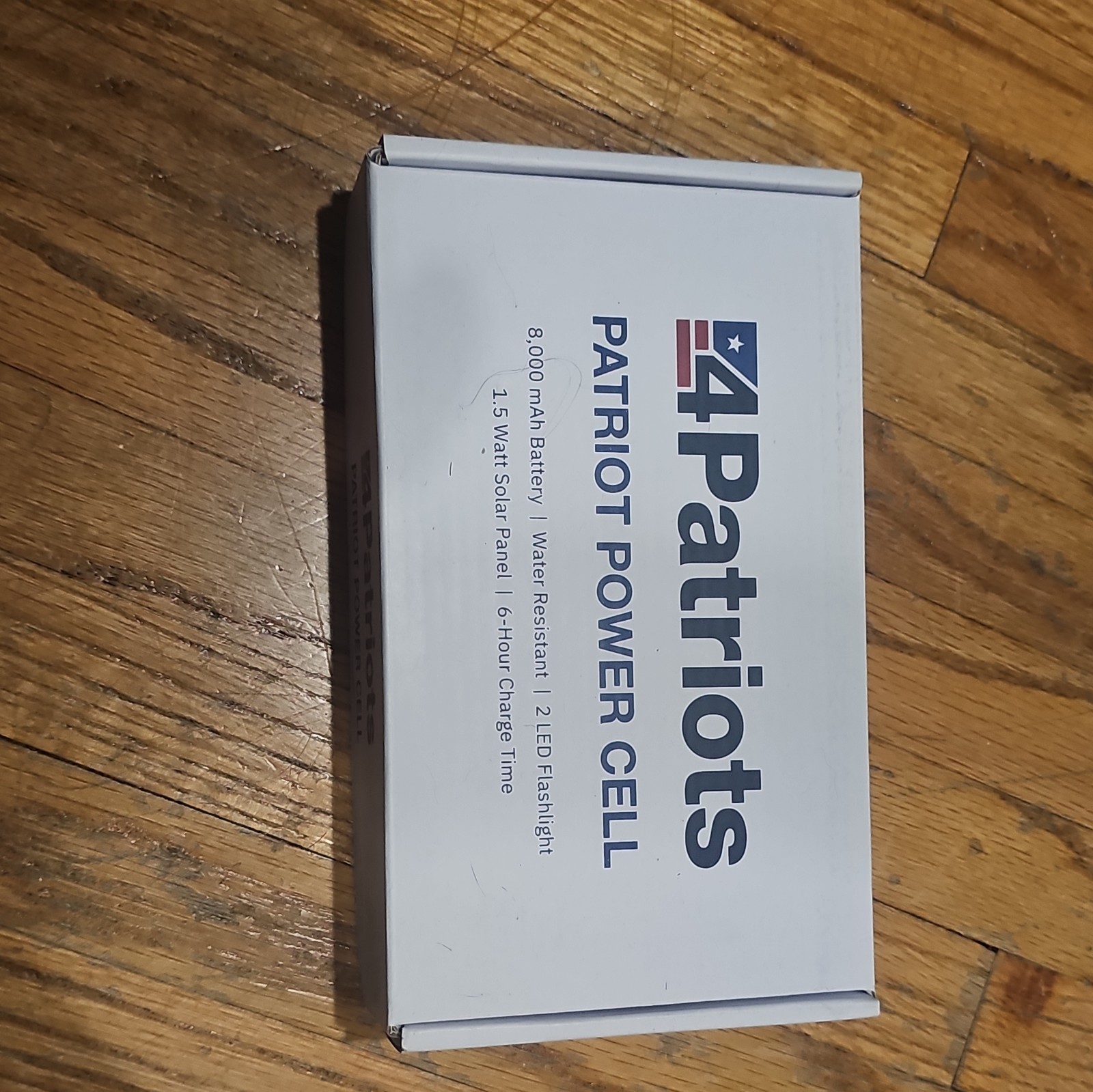 Patriot Power Cell: Portable Solar Power Bank, Rechargeable External Battery …