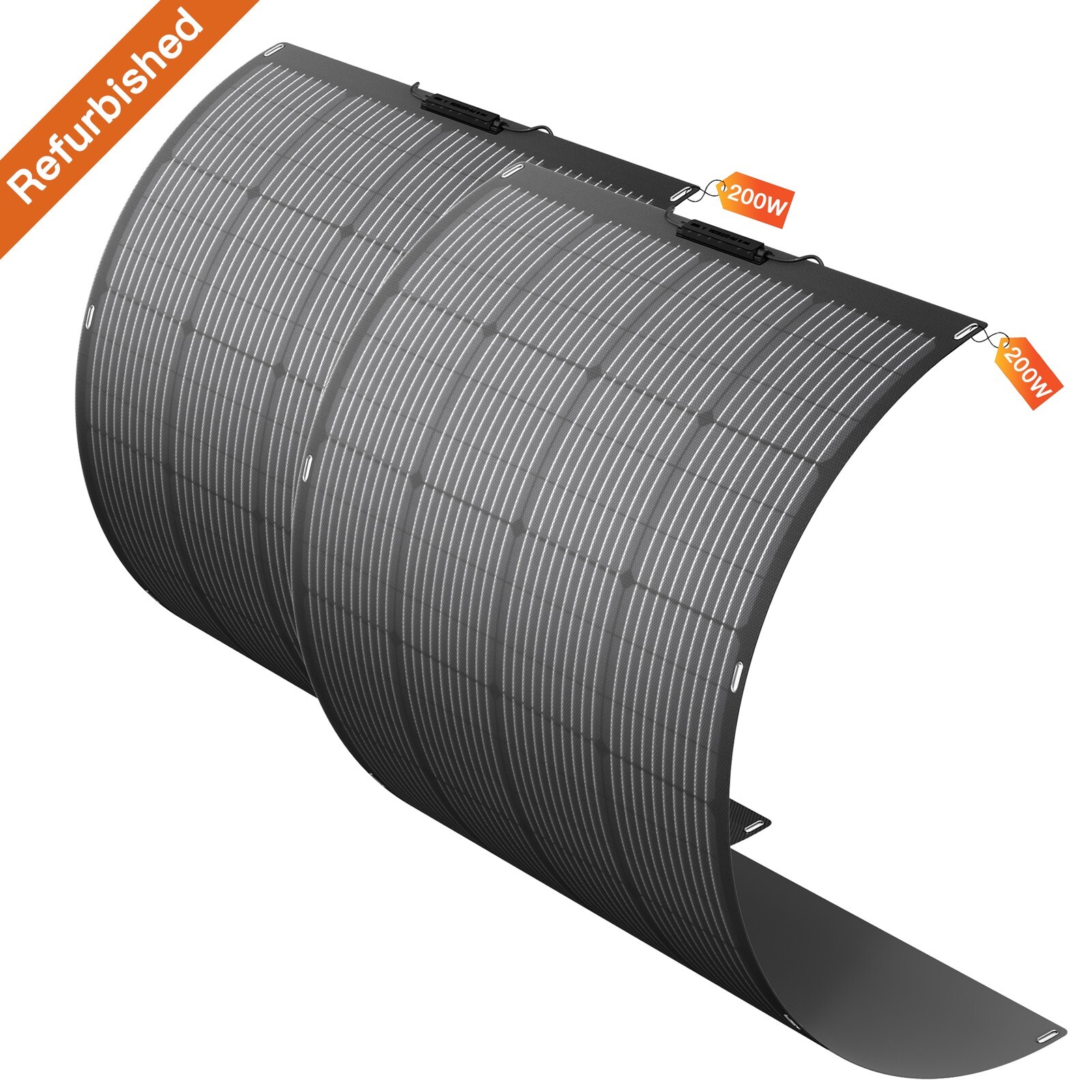 Solar Panel Power 100w 200w 400W Paneles Flexibles ETFE Flexible Solar Refurbish