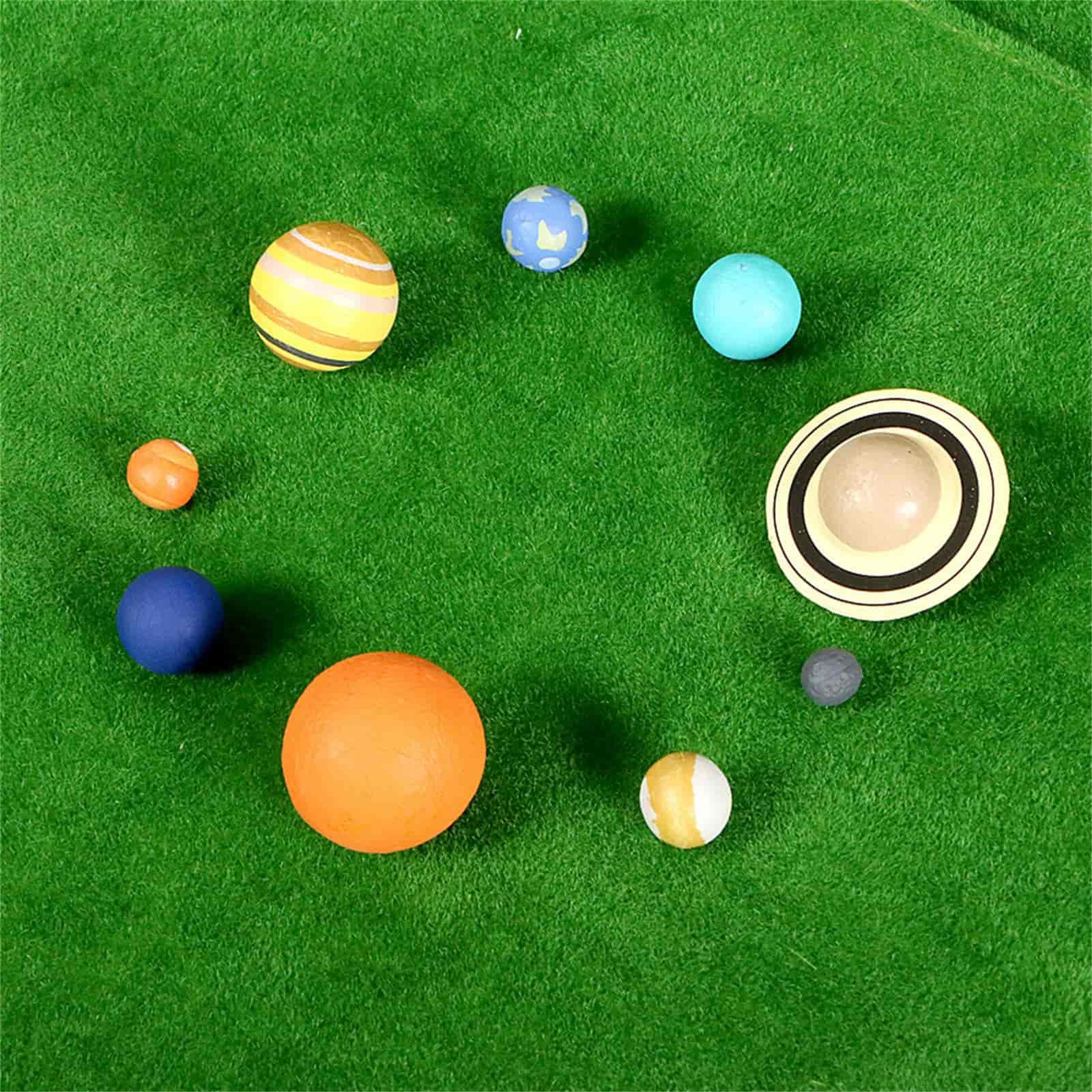 Mini Solar System Planet Educational Ball Toys Solar System Balls For Kids