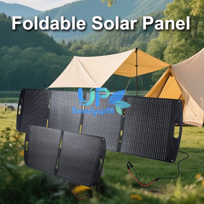 100W 200W Solar Panel Kit Self-supporting Waterproof Portable Solar Suitcase