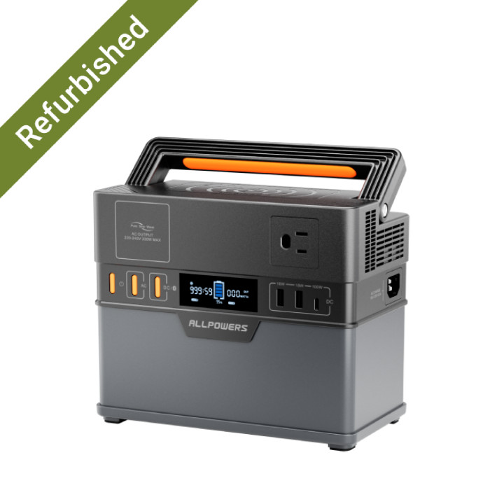 ALLPOWERS 300W 288Wh S300+ Portable Power Station Solar Generator Refurbished