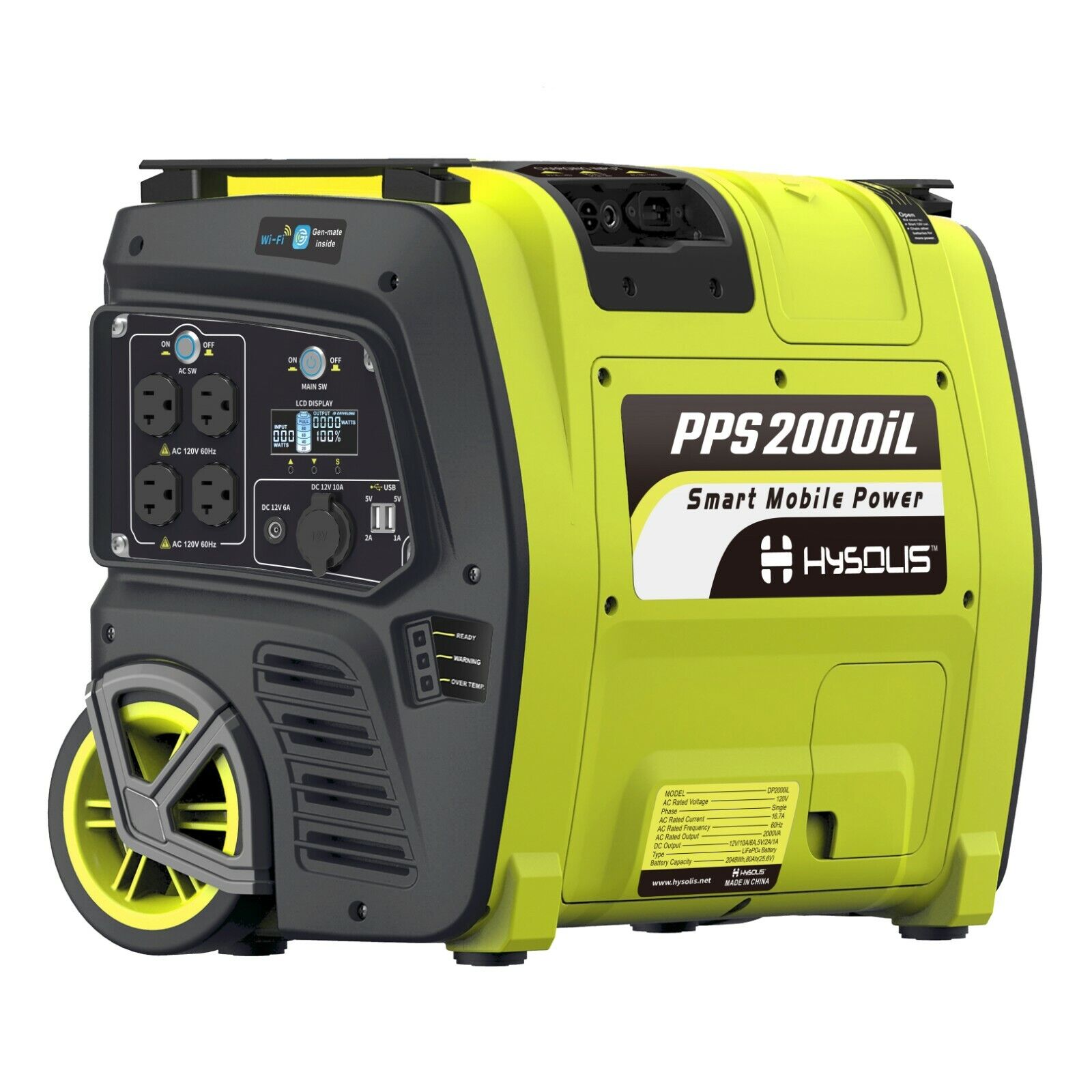 Portable Solar Generator 2KW Lithium Battery off grid mobile power station