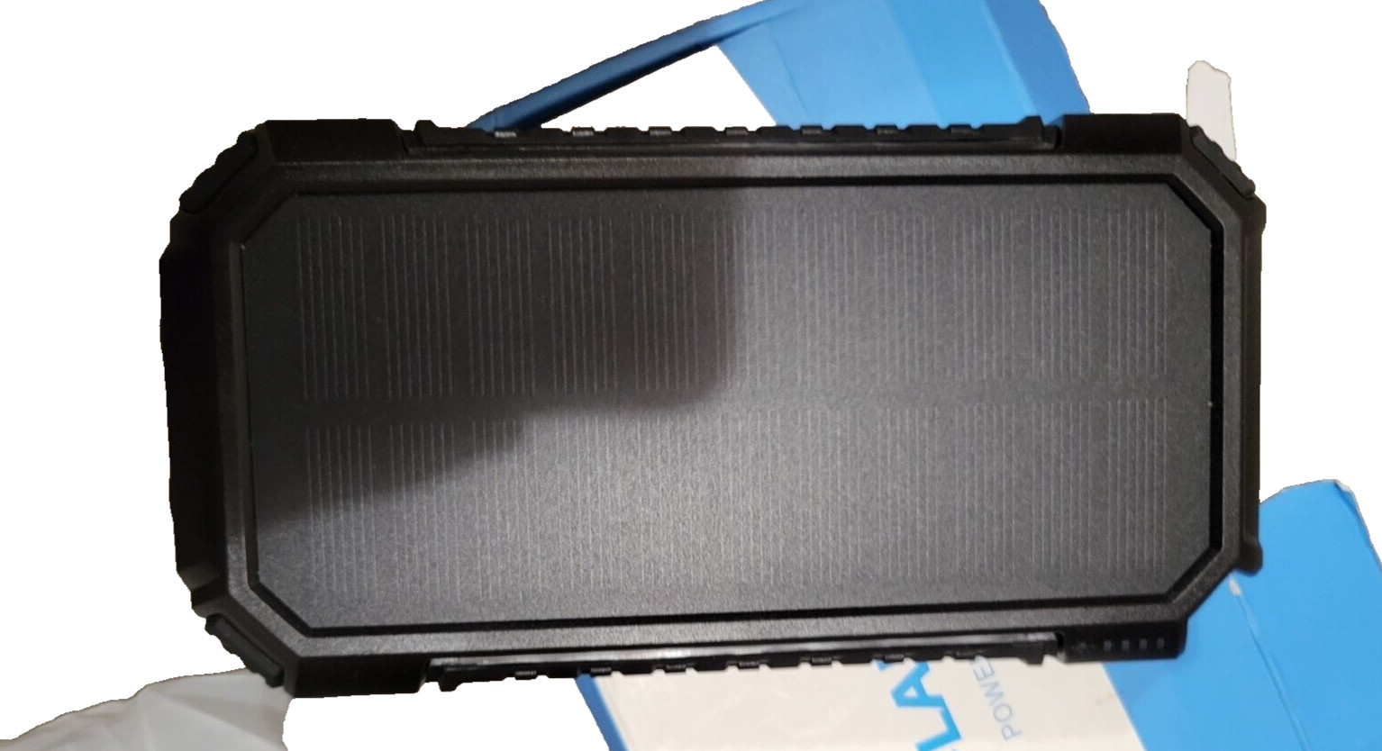 Solar Power Bank 26800mAh, SOLAR Charger BLACK