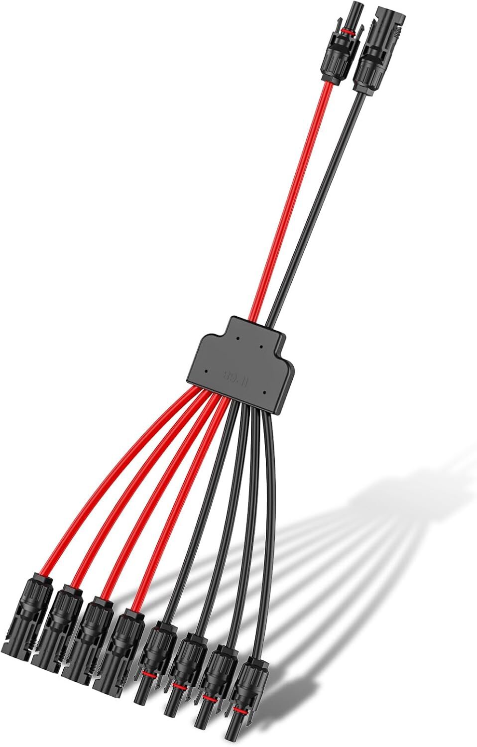Solar Connectors for 2-3-4 Solar Panels,Tool-Free Solar Panels Connectors,Waterp