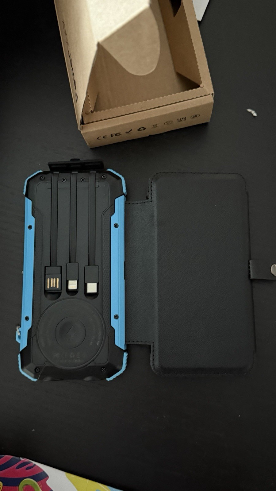 Solar Charger Power Bank, 20000mAh Portable Phone Charger with 1 Type-C