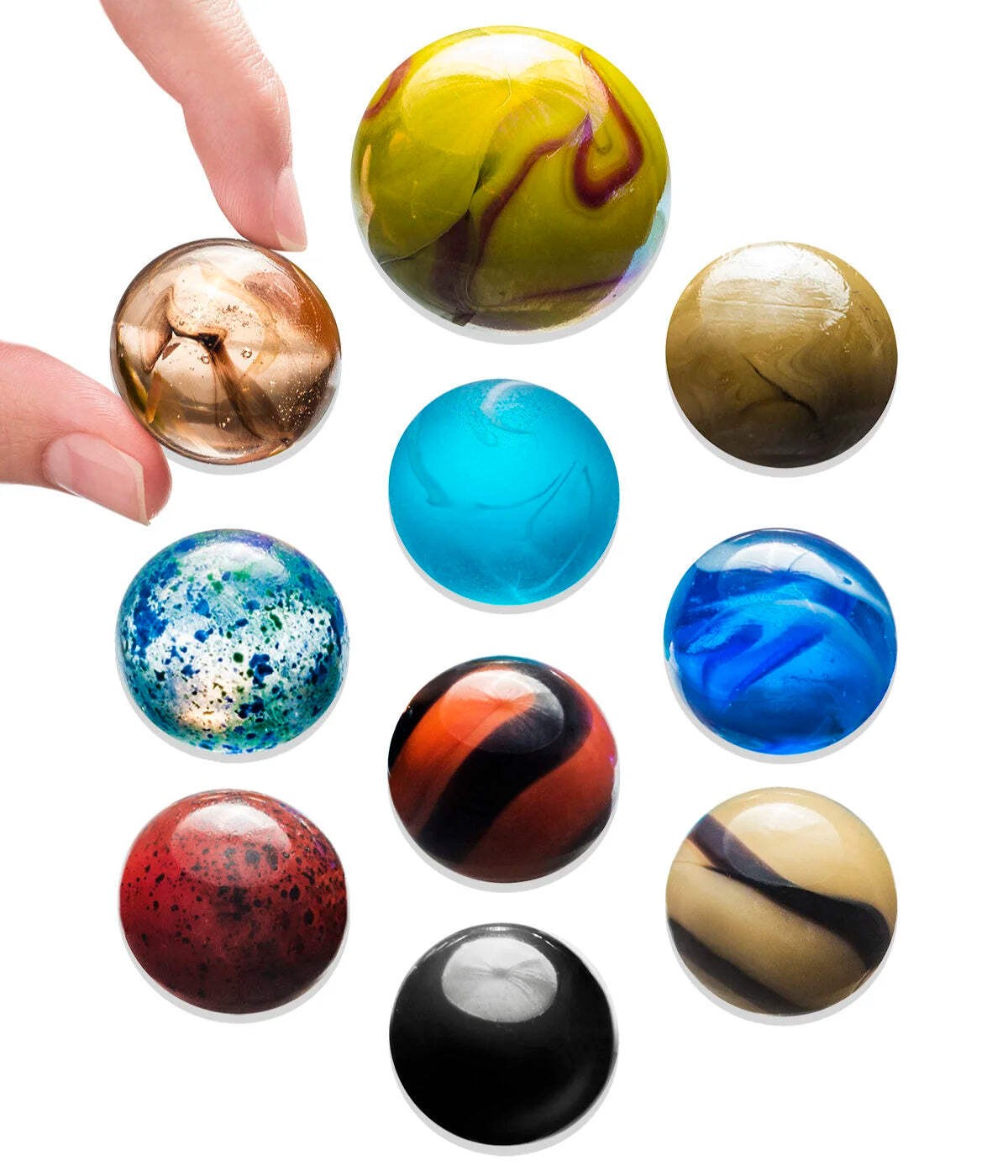 Solar System Marble Set