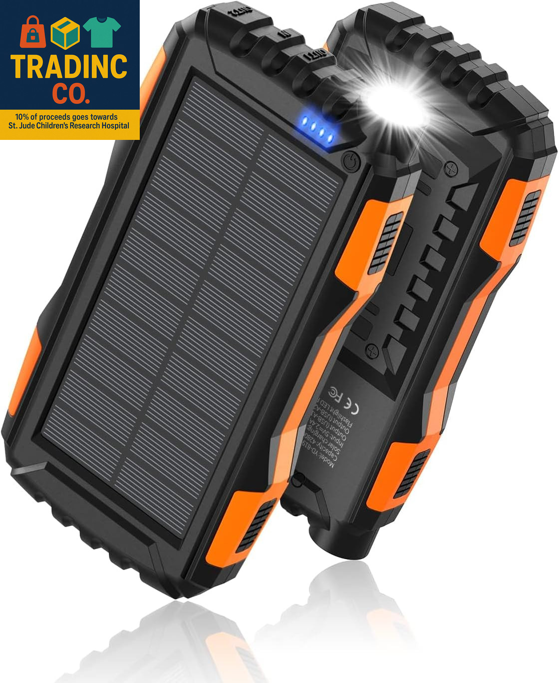 Power-Bank-Solar-Charger – 42800Mah Portable Charger,Solar Power Bank,External B