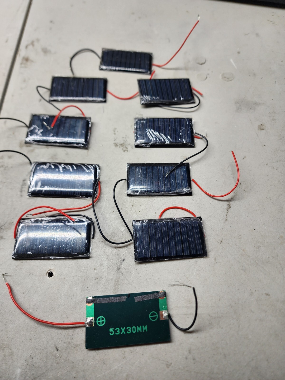 3.7volt solar panels for small projects or lawn lights