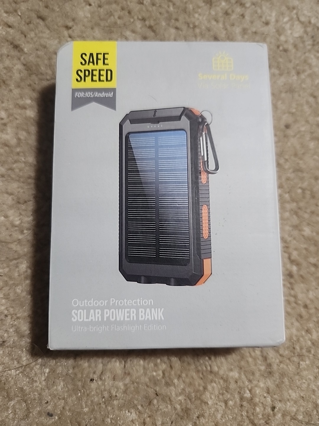 Solar Powerbank USB Portable Charger Solar Power Bank For Cell Phone