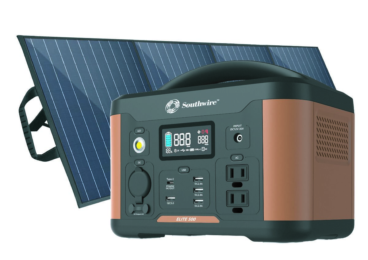 Southwire ​Portable Power All in One Solar Generator kit