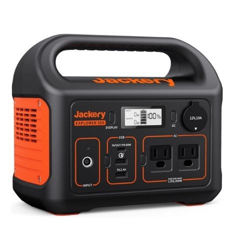 Portable Power Station Explorer 300, 293Wh Backup Lithium Battery, Solar Generat