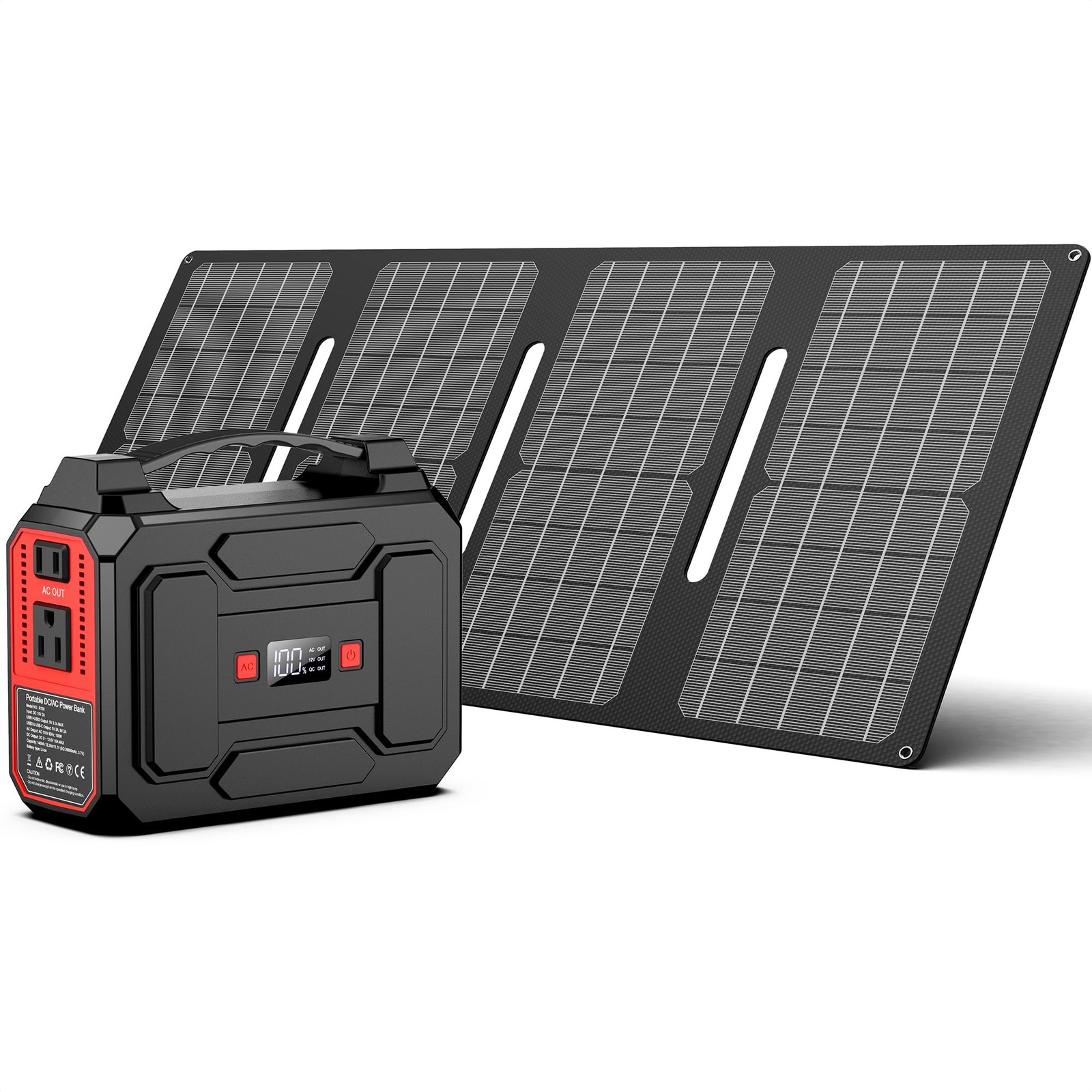 Portable Solar Generator Foldable Panel for Travel Emergency